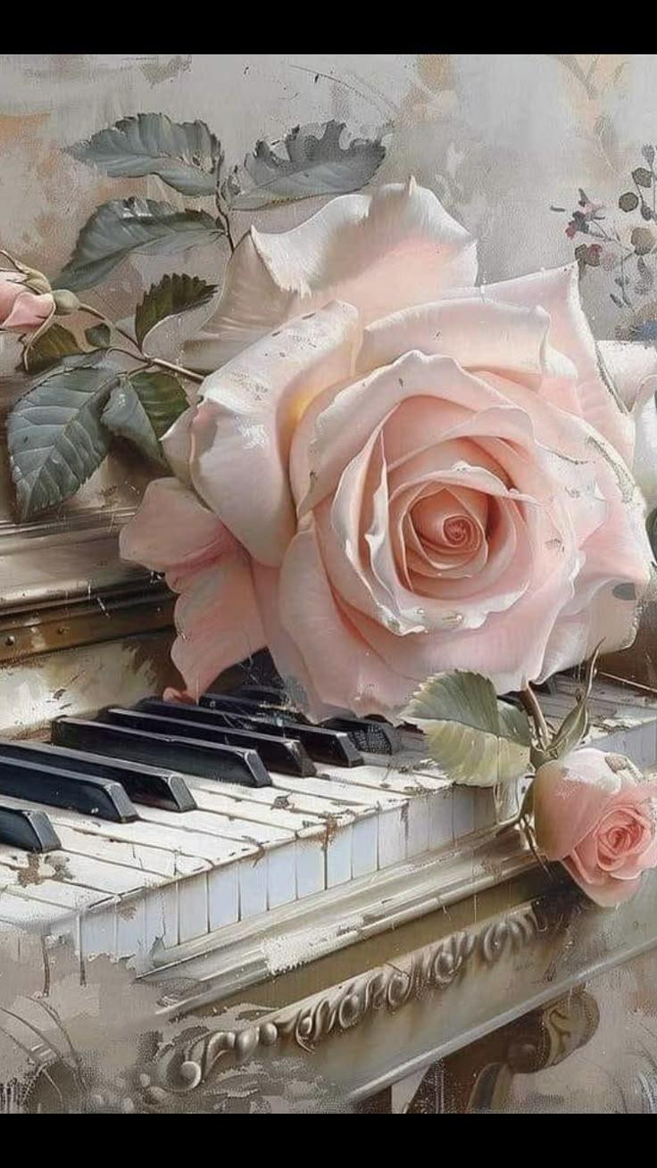 Ocean's Whisper: Serenity in Petals